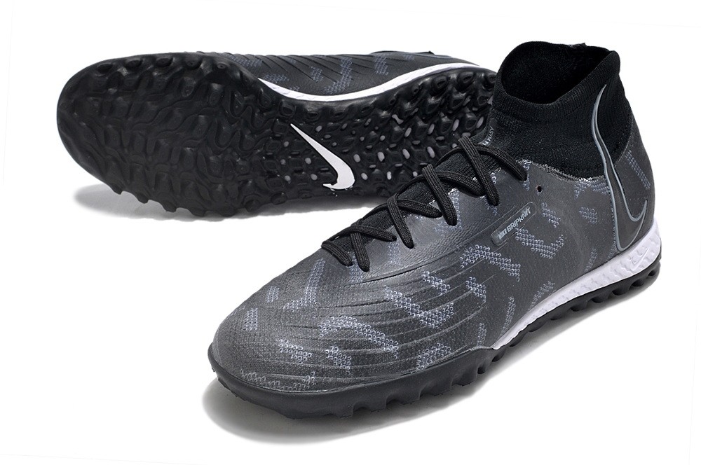 Nike By You Phantom Luna Elite TF Turf - Black/White