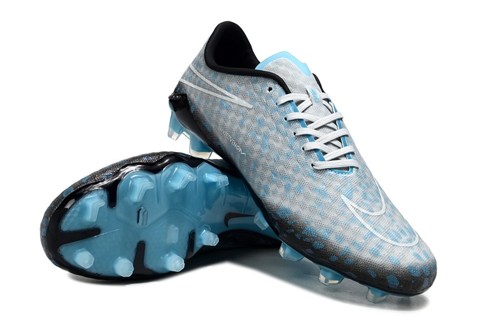 Nike Hypervenom Phantom 1 FG Hydra Transform - White/Black/Blue Fury