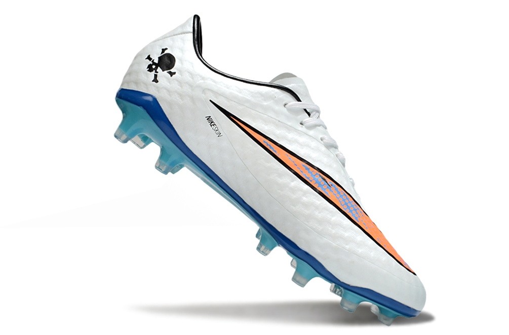 Nike Hypervenom Phantom 1 FG Shine Through - White/Blue/Orange