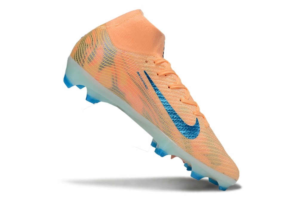 Nike Kylian Mbappe Zoom Mercurial Superfly 10 Elite FG - Melon Tint/Neo Turquoise