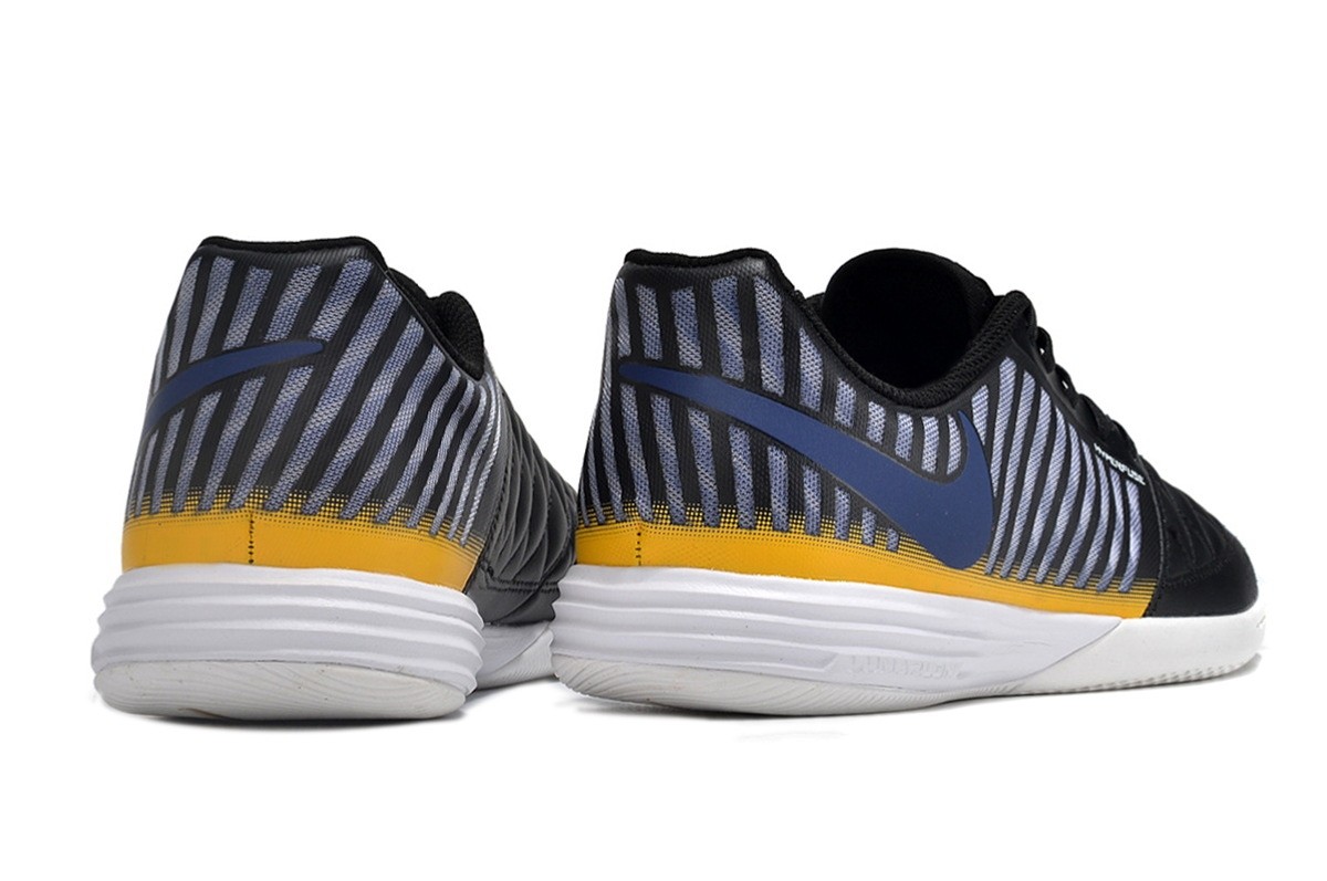 Nike Lunar Gato II IC Indoor - Black/Navy/Yellow