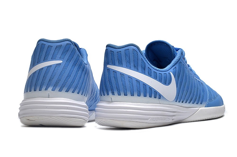 Nike Lunar Gato II IC Indoor Soccer Cleats - University Blue/White