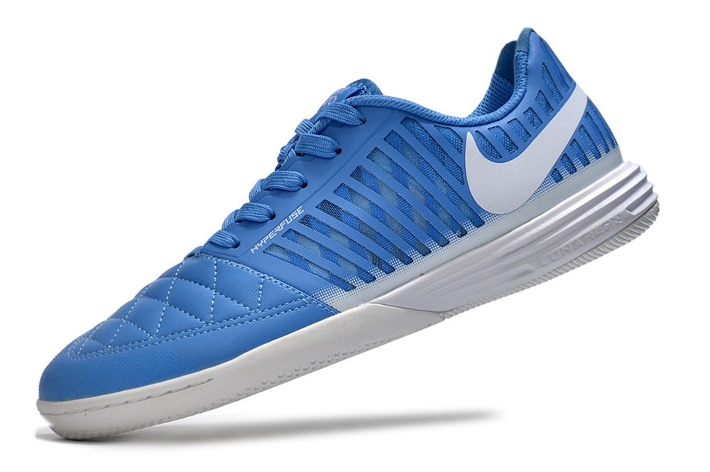 Nike Lunar Gato II IC Indoor Soccer Cleats - University Blue/White