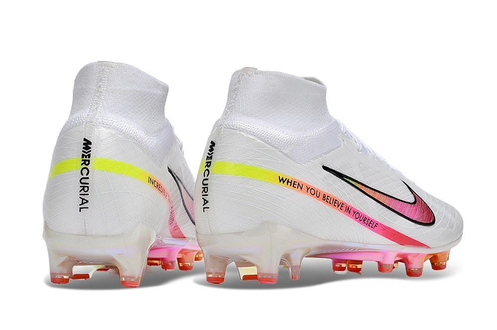 Nike Marcus Rashford Air Zoom Mercurial Superfly Elite AG Artificial Grass - White/Multicolor