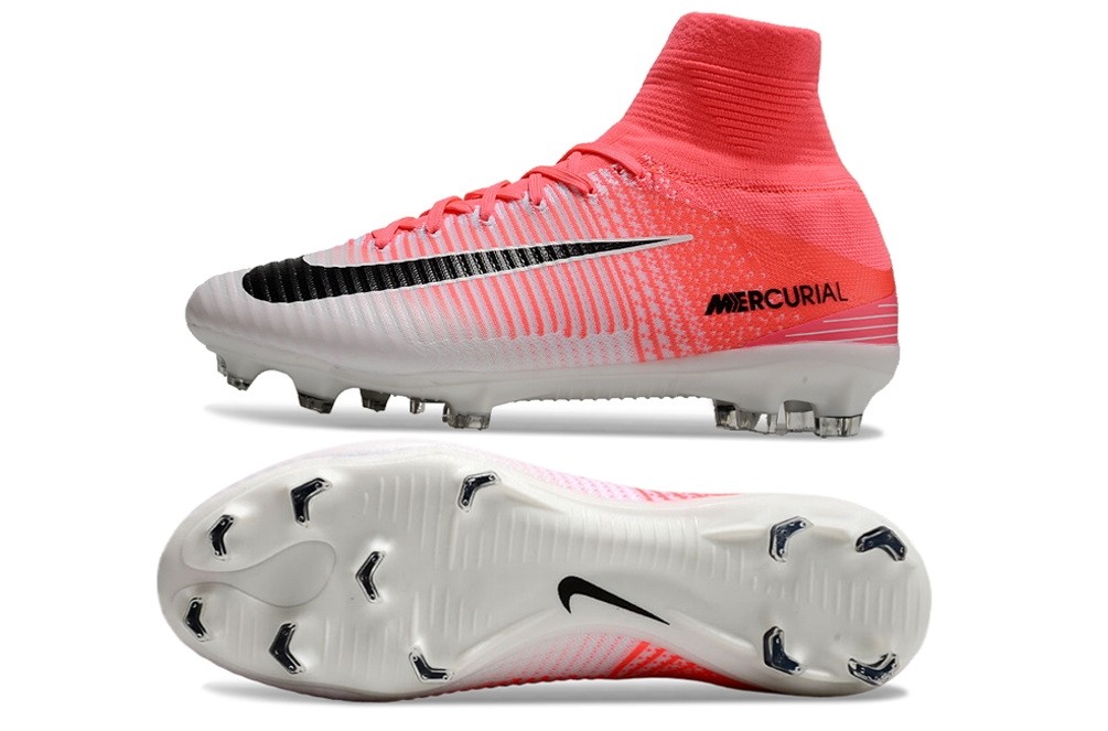 Nike Mercurial Superfly 5 FG Soccer Cleats - Racer Pink/White/Black