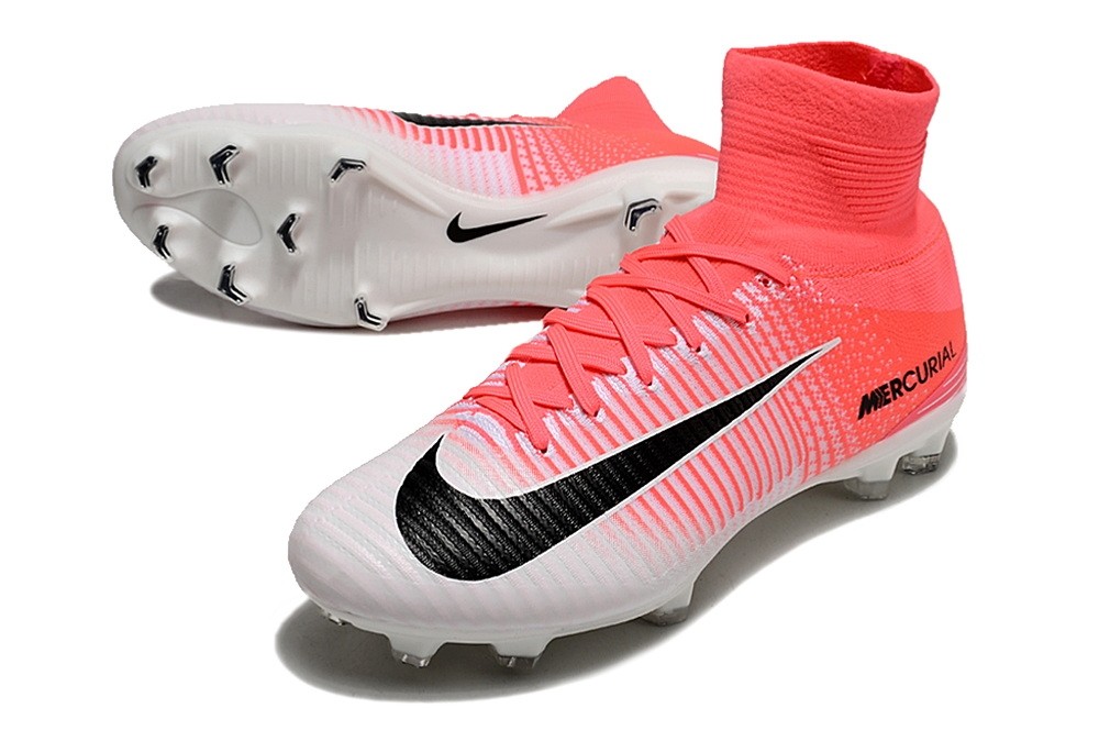 Nike Mercurial Superfly 5 FG Soccer Cleats - Racer Pink/White/Black