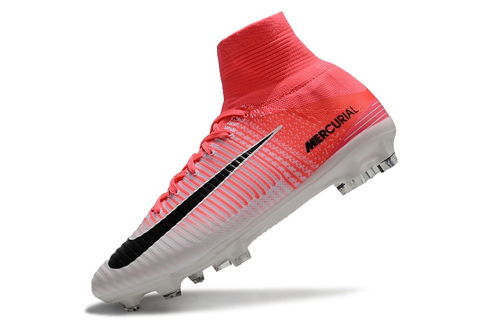 Nike Mercurial Superfly 5 FG Soccer Cleats - Racer Pink/White/Black