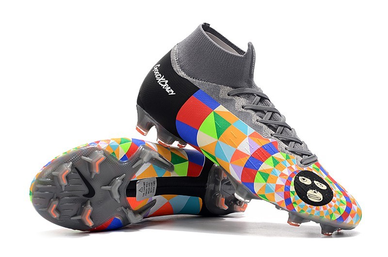 Nike Mercurial Superfly VI 360 Elite FG Dani Alves - Black / Grey / Colorful