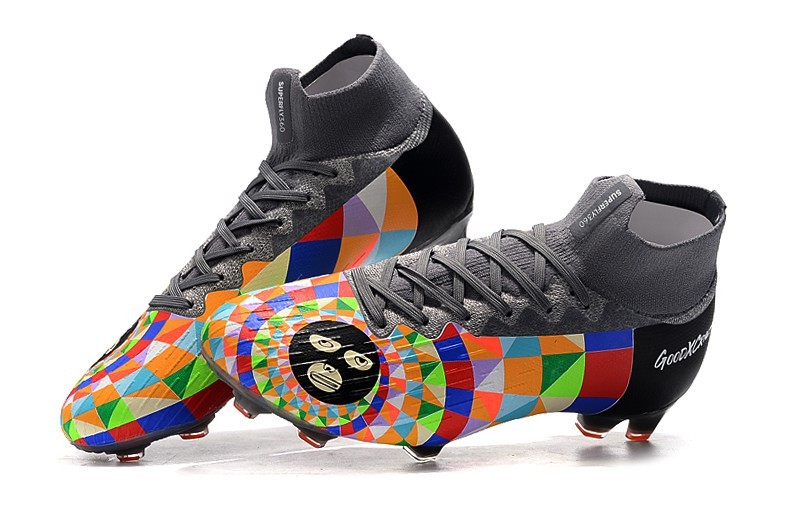 Nike Mercurial Superfly VI 360 Elite FG Dani Alves - Black / Grey / Colorful