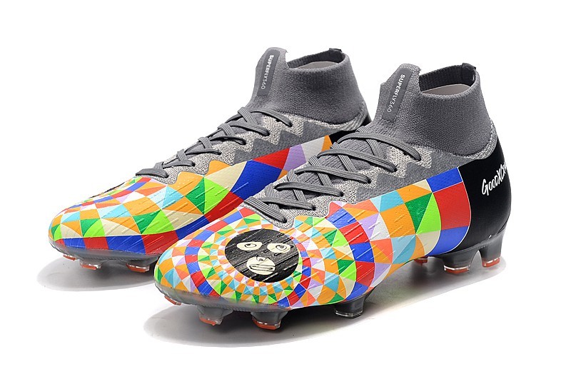 Nike Mercurial Superfly VI 360 Elite FG Dani Alves - Black / Grey / Colorful
