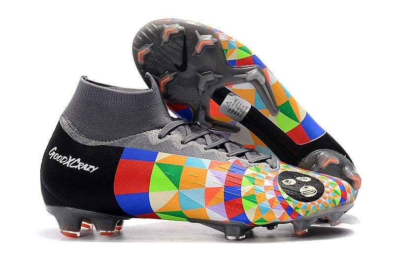 Nike Mercurial Superfly VI 360 Elite FG Dani Alves - Black / Grey / Colorful