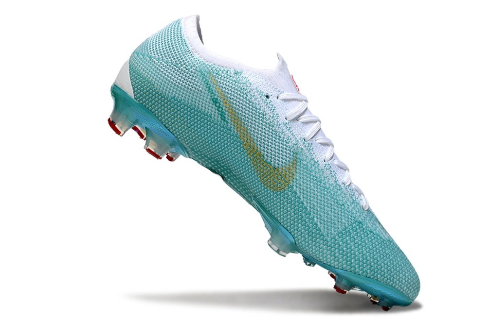 Nike Mercurial Vapor 12 CR7 Chapter 6 Elite FG - Light Green/ White/Gold 