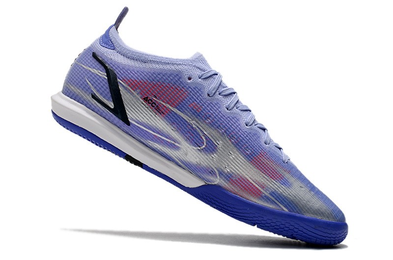 Nike Mercurial Vapor 14 Elite IC Kylian Mbappe KM Flames - Purple/Red/Silver