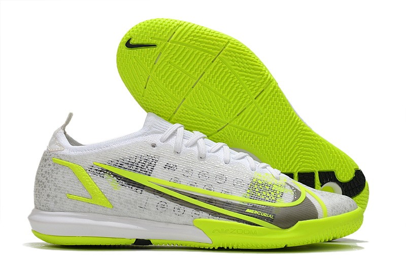 Nike Mercurial Vapor 14 Elite IC Safari - White/Black/Silver