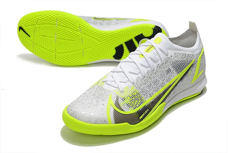 Nike Mercurial Vapor 14 Elite IC Safari - White/Black/Silver