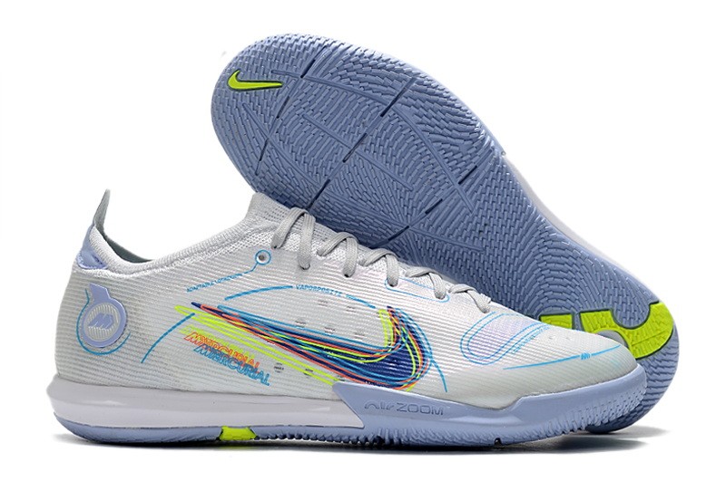 Nike Mercurial Vapor 14 Elite IC The Progress - White Grey/Blue
