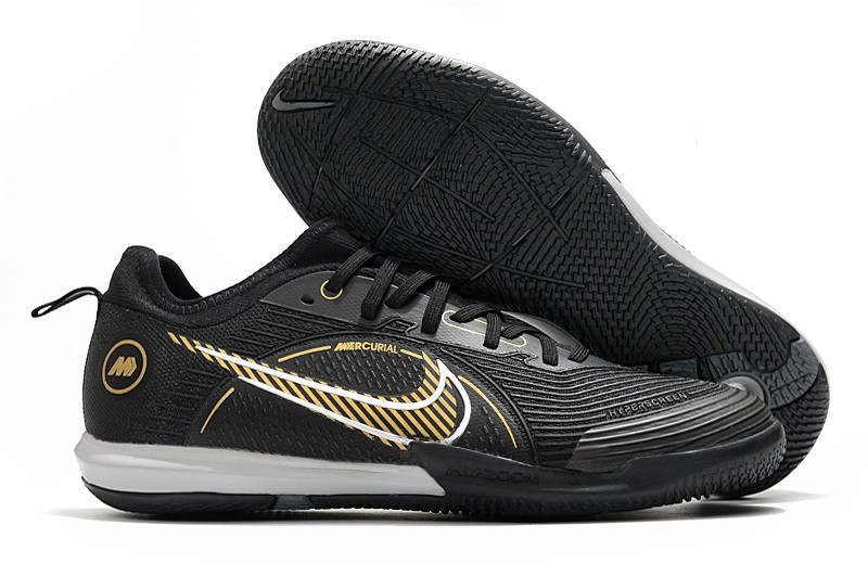 Nike Mercurial Vapor 14 Pro IC Shadow - Black/Gold/Silver