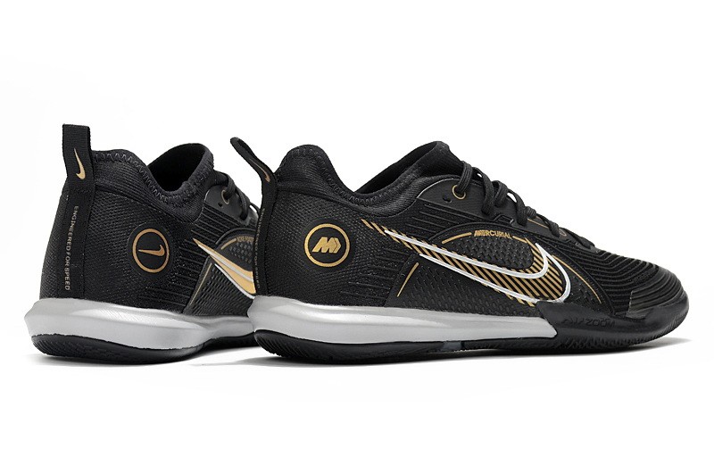 Nike Mercurial Vapor 14 Pro IC Shadow - Black/Gold/Silver