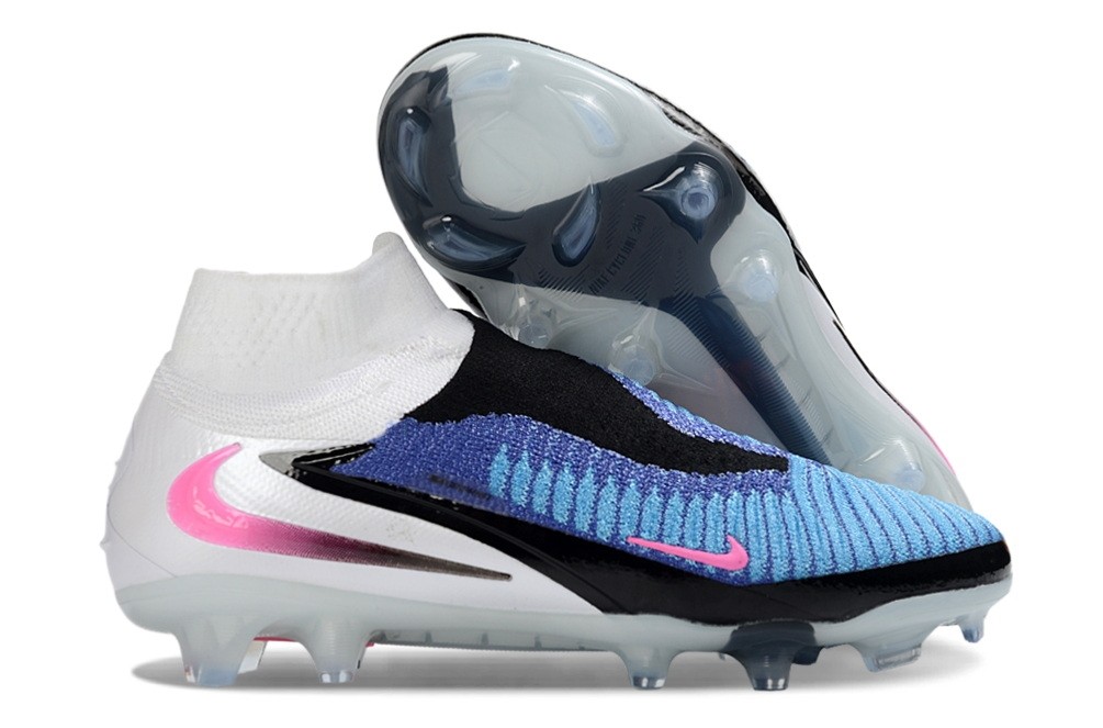Nike Phantom 6 Attack Pack Elite High Top FG - Racer Blue/White/Pink Blast