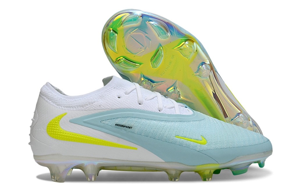 Nike Phantom 6 By You Custom Elite Low FG - Turquoise Blue/White/Volt