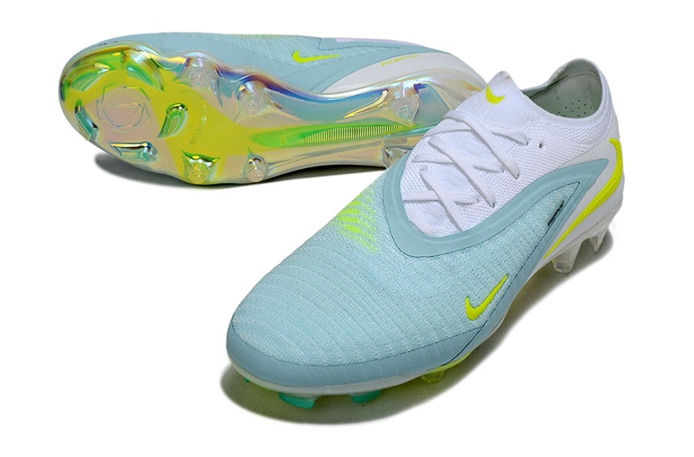 Nike Phantom 6 By You Custom Elite Low FG - Turquoise Blue/White/Volt