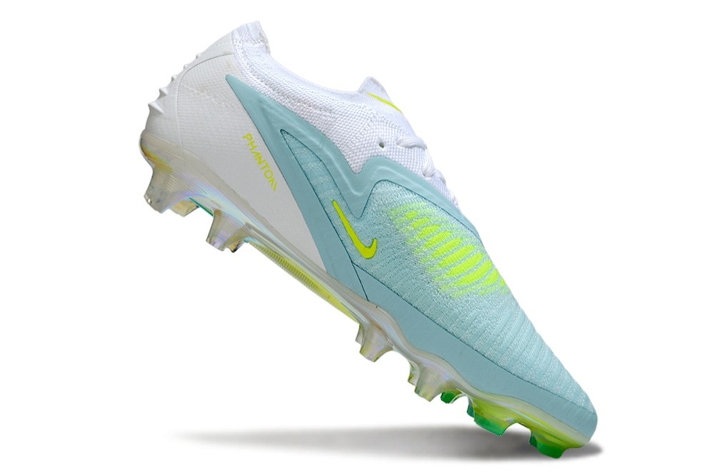Nike Phantom 6 By You Custom Elite Low FG - Turquoise Blue/White/Volt