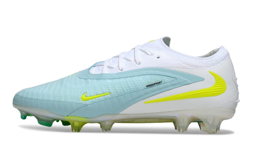 Nike Phantom 6 By You Custom Elite Low FG - Turquoise Blue/White/Volt