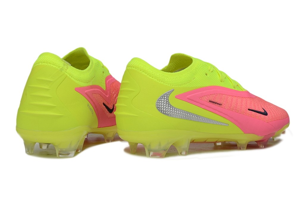 Nike Phantom 6 By You Elite Low-cut FG - Hyper Pink/Volt