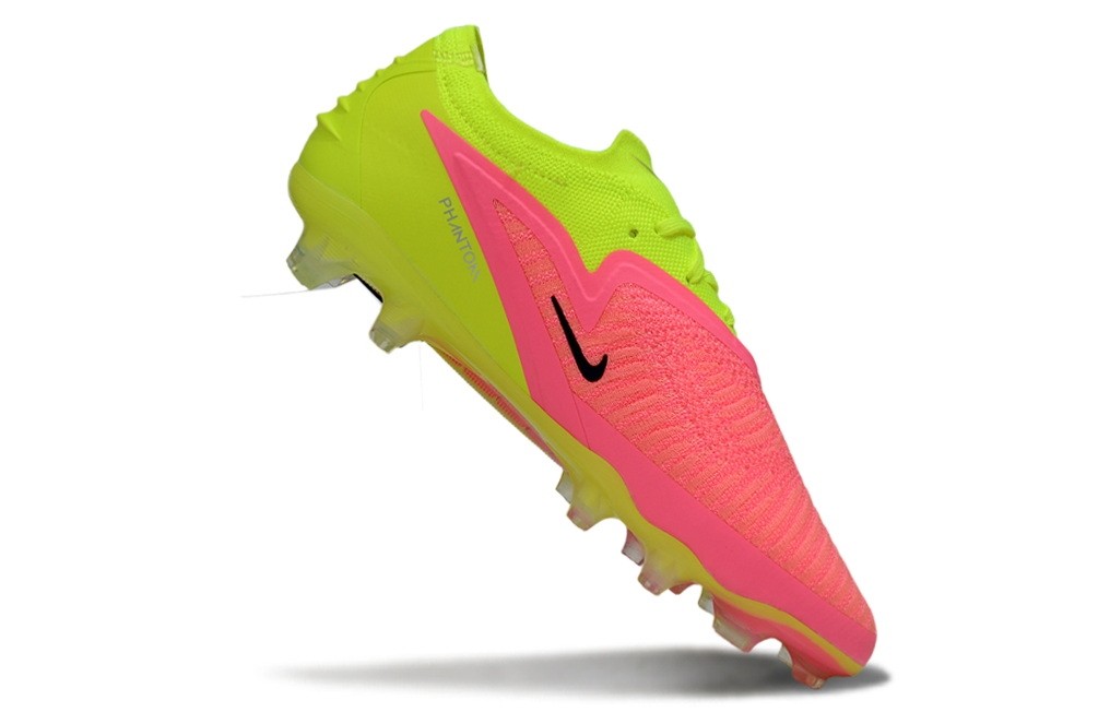 Nike Phantom 6 By You Elite Low-cut FG - Hyper Pink/Volt