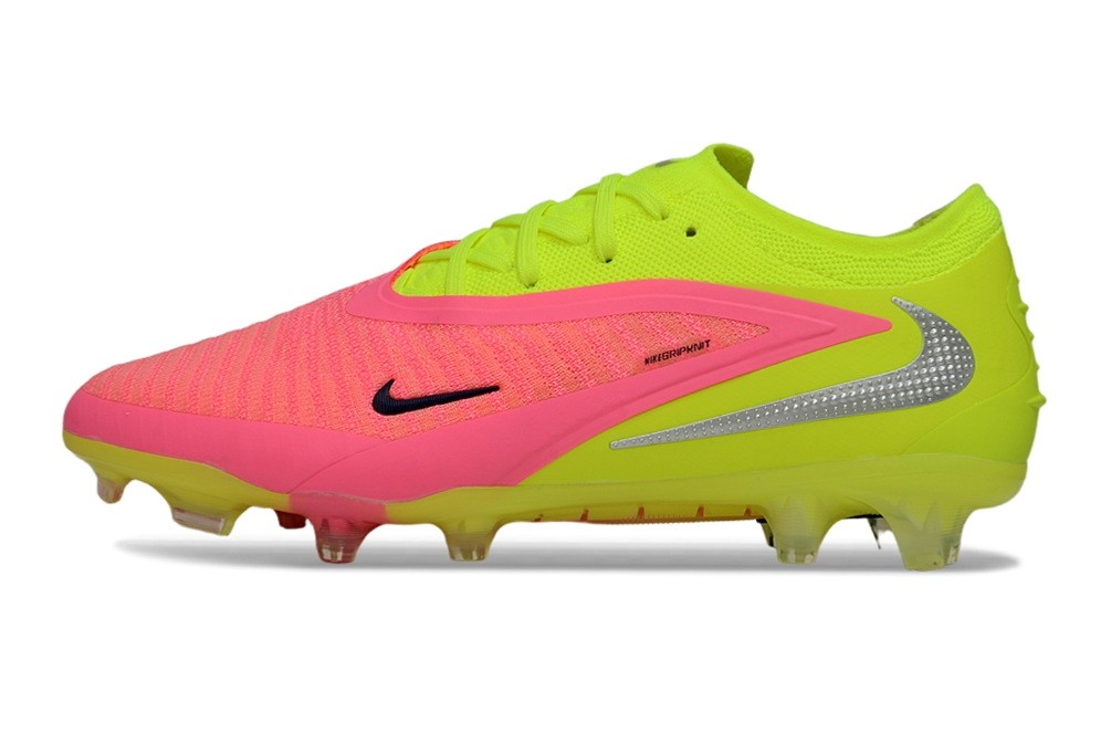 Nike Phantom 6 By You Elite Low-cut FG - Hyper Pink/Volt