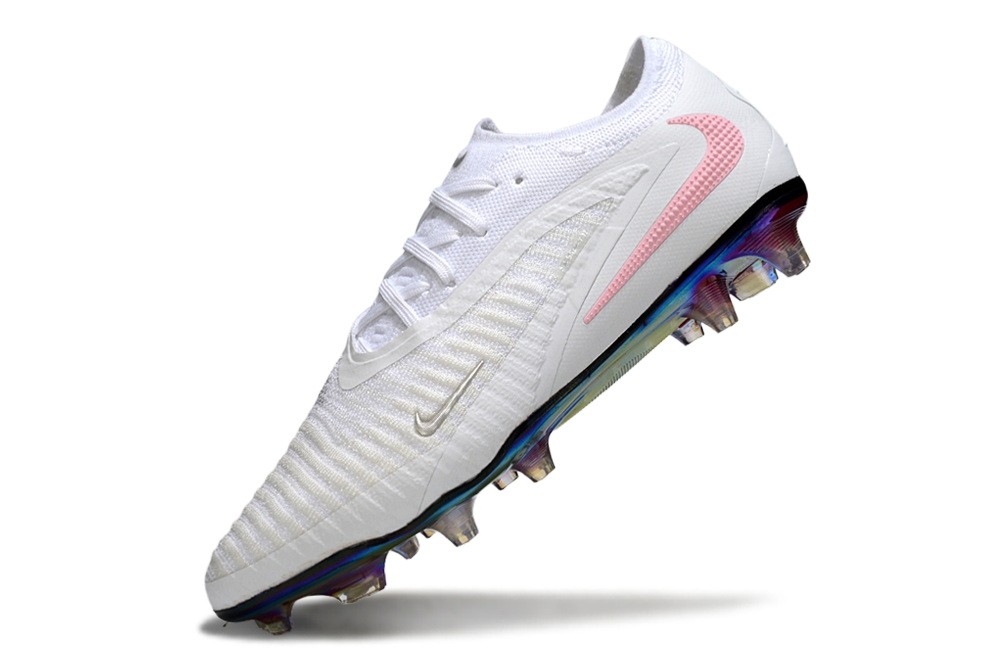 Nike Phantom 6 By You Elite Low Top FG - White/Pink