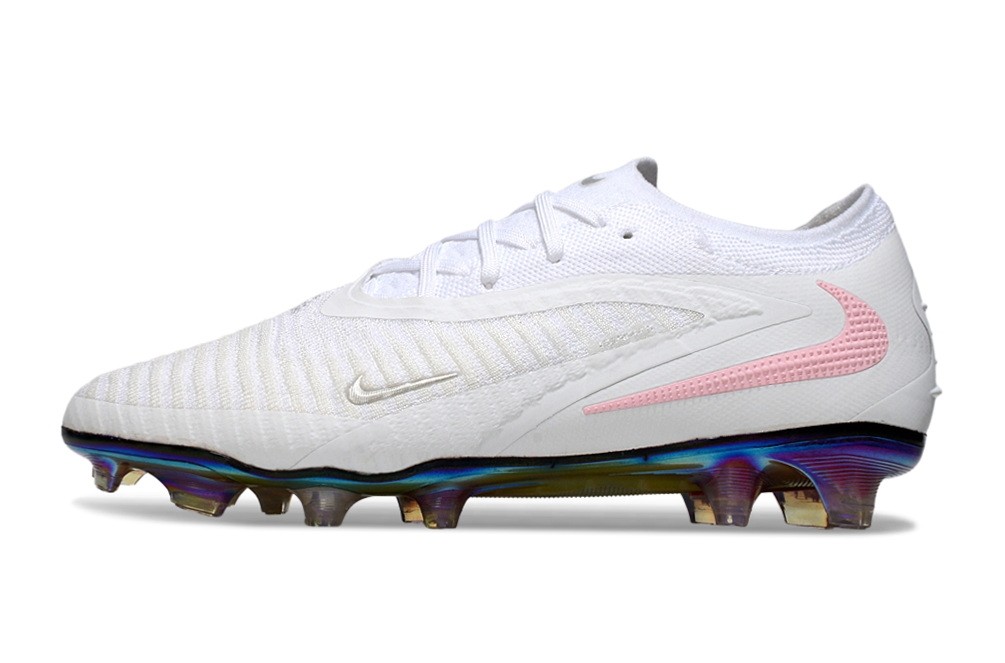 Nike Phantom 6 By You Elite Low Top FG - White/Pink