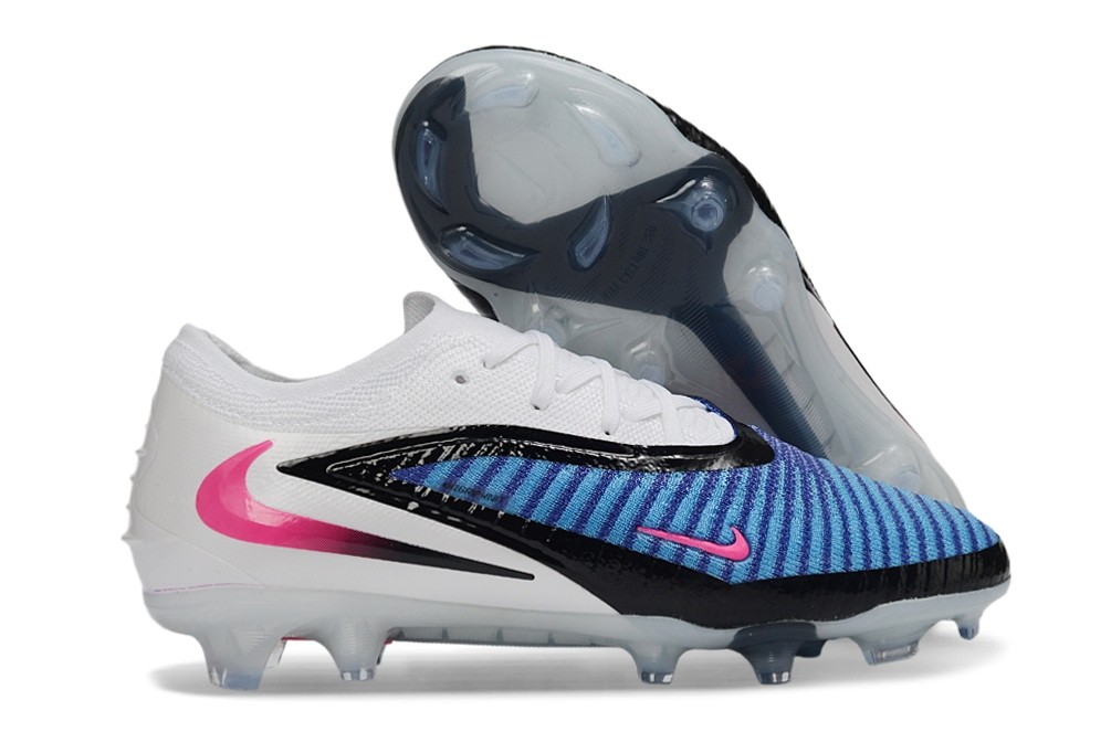 Nike Phantom 6 Elite Low FG Attack Pack - Racer Blue/Pink/White