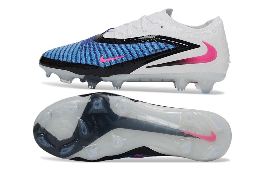 Nike Phantom 6 Elite Low FG Attack Pack - Racer Blue/Pink/White