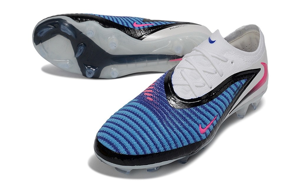Nike Phantom 6 Elite Low FG Attack Pack - Racer Blue/Pink/White