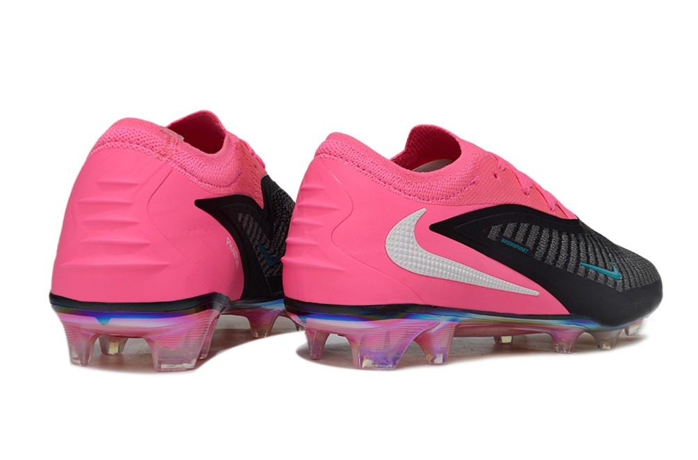 Nike Phantom 6 Elite Low FG By You Custom - Hyper Pink/Black/White