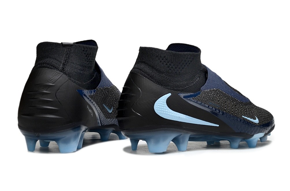 Nike Phantom 6 High Top Elite FG Shadow Pack - Black/Ice Blue