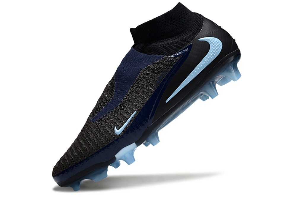 Nike Phantom 6 High Top Elite FG Shadow Pack - Black/Ice Blue