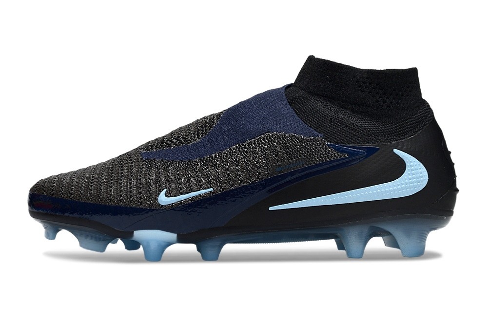 Nike Phantom 6 High Top Elite FG Shadow Pack - Black/Ice Blue