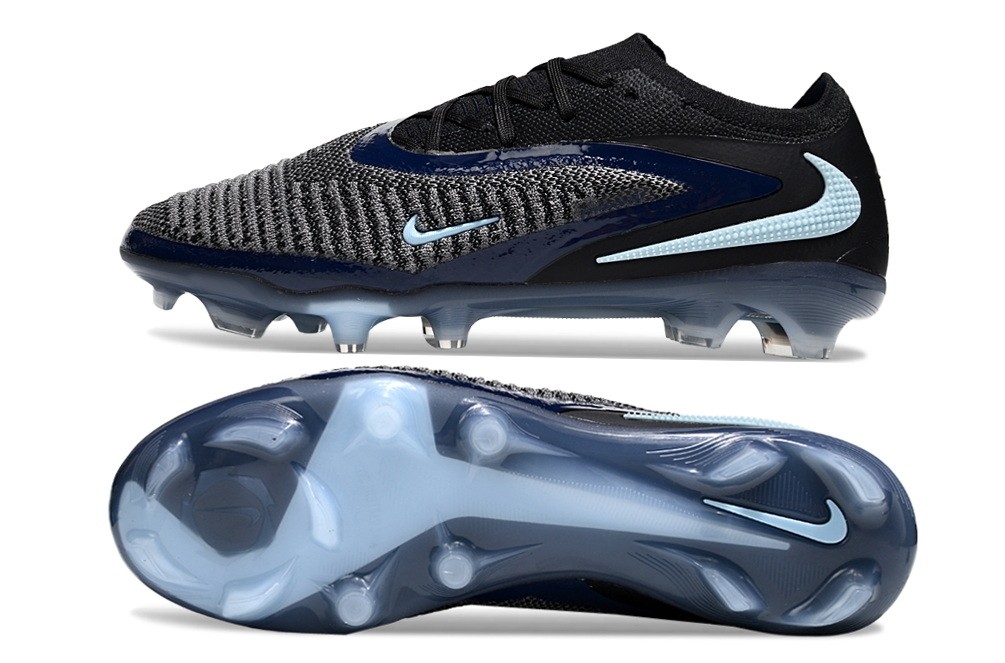 Nike Phantom 6 Low Elite FG Shadow Pack - Black/Ice Blue