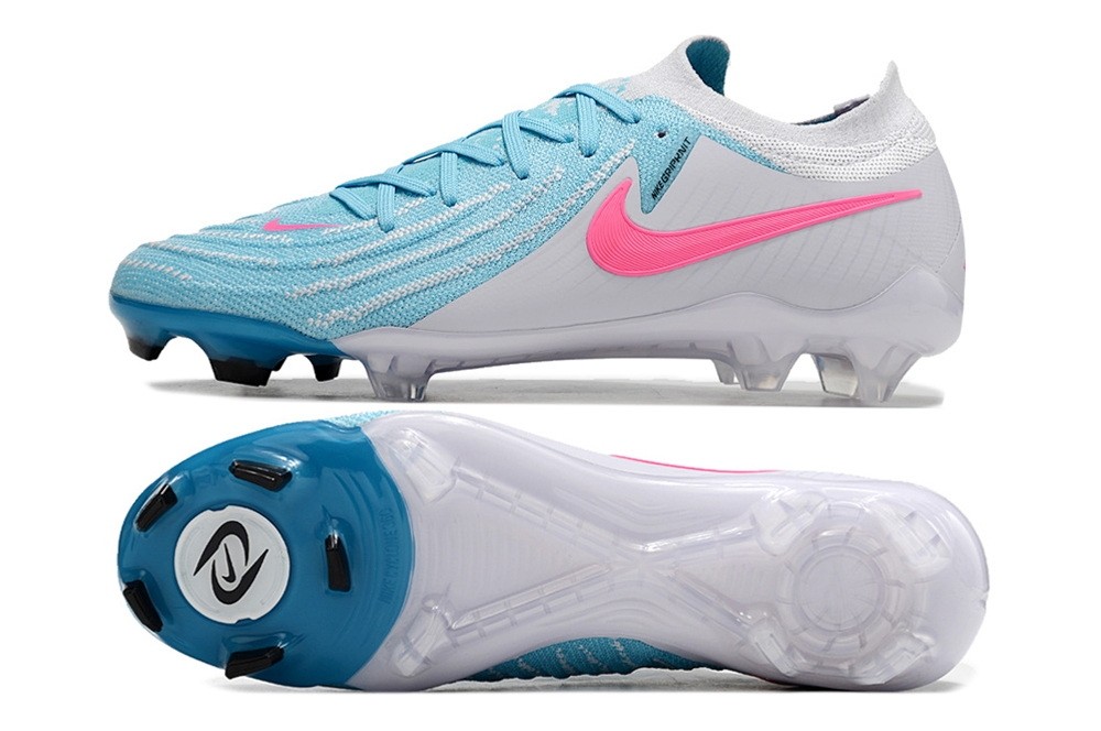 Nike Phantom GX 2 Low Top 2024 Euro Elite FG - Blue/White/Pink