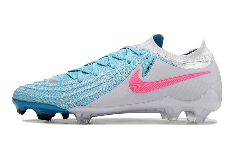 Nike Phantom GX 2 Low Top 2024 Euro Elite FG - Blue/White/Pink