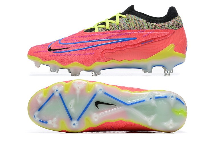 Nike Phantom GX Elite Low FG Firm Ground By You Pack - Red/Yellow/Blue
