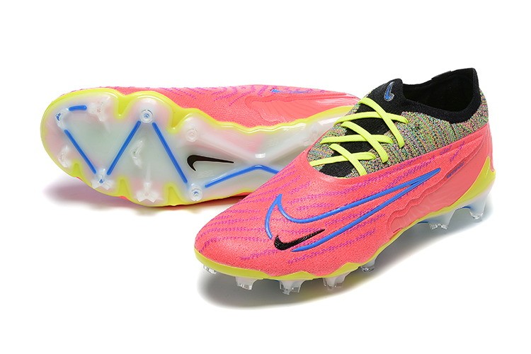 Nike Phantom GX Elite Low FG Firm Ground By You Pack - Red/Yellow/Blue