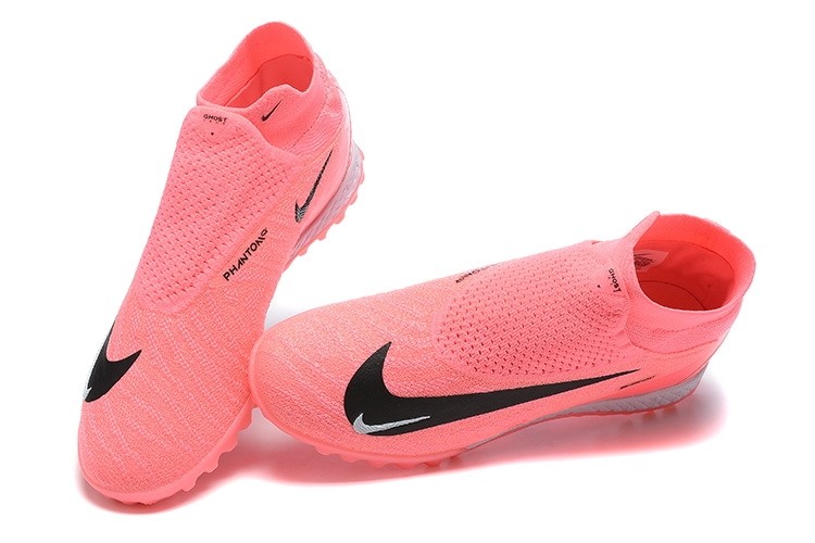 Nike Phantom GX Elite High-Top TF Soccer Cleats - Pink/Black