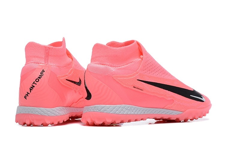 Nike Phantom GX Elite High-Top TF Soccer Cleats - Pink/Black
