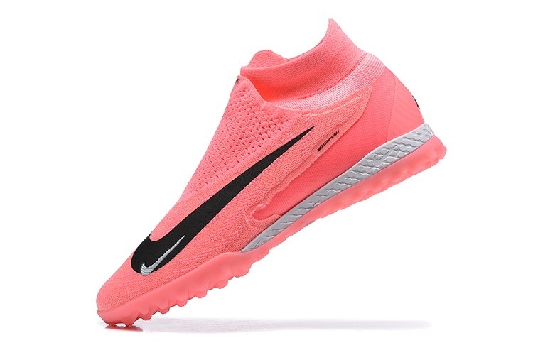 Nike Phantom GX Elite High-Top TF Soccer Cleats - Pink/Black