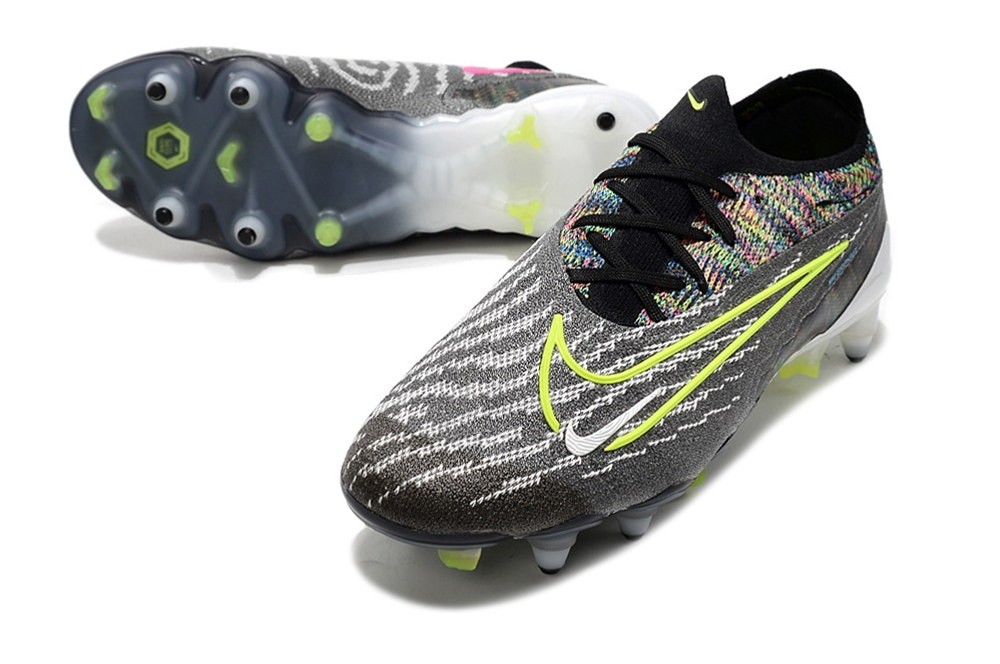 Nike Phantom GX Elite Soft Ground SG PRO Anti-Clog Fusion Link - Black/Volt