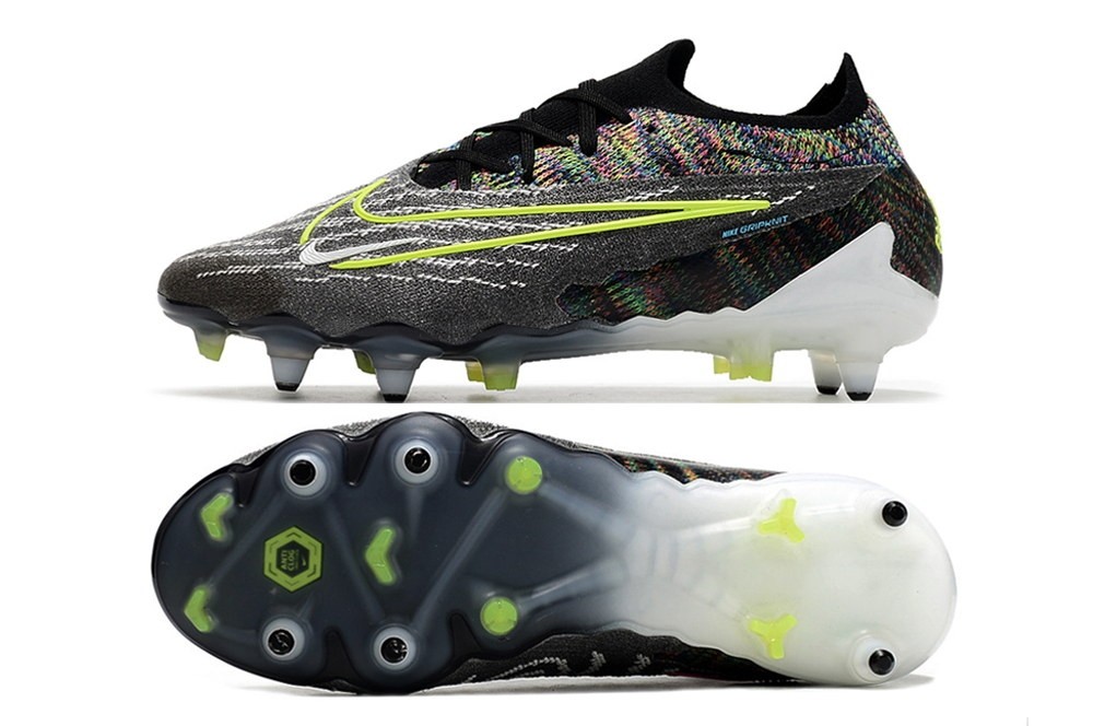 Nike Phantom GX Elite Soft Ground SG PRO Anti-Clog Fusion Link - Black/Volt
