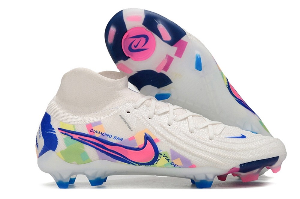 Nike Phantom Luna 2 High-Top Elite FG So Cal Disruption Pack - Sail/Racer Blue